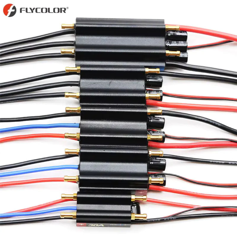 Flycolor Bürstenloser ESC für RC-Boote, Schwarz - Bild 3