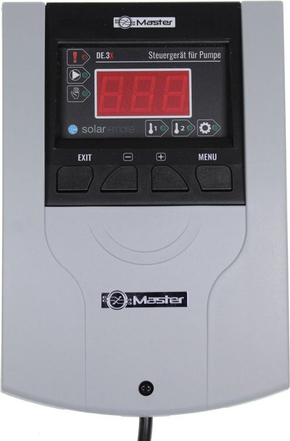 Tech Master Pumpenregelung DE43 für Pufferspeicher und Zirkulationspumpen in Grau, B/T/H: 150 x 120 x 48 cm - Bild 1
