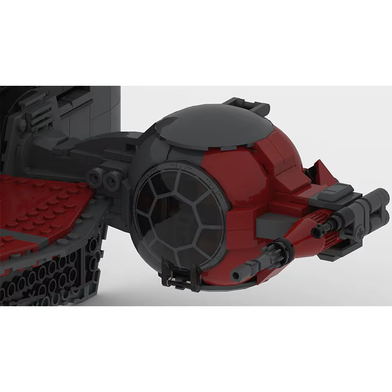 MOCBUILDING Star Wars TIE Fighter Raumschiff Modell Baustein - Bild 3