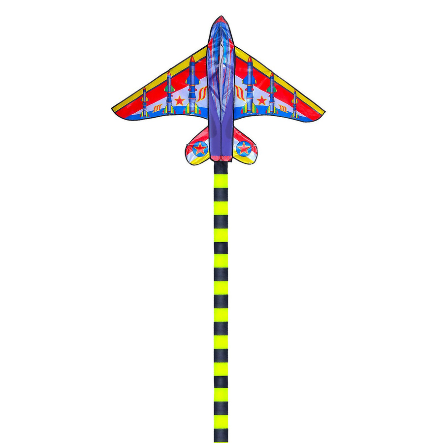 TOMTOP JMS Flugzeugdrachen, Einleiner-Drachen mit Schwanz, Bunt / Mehrfarbig - Bild 4