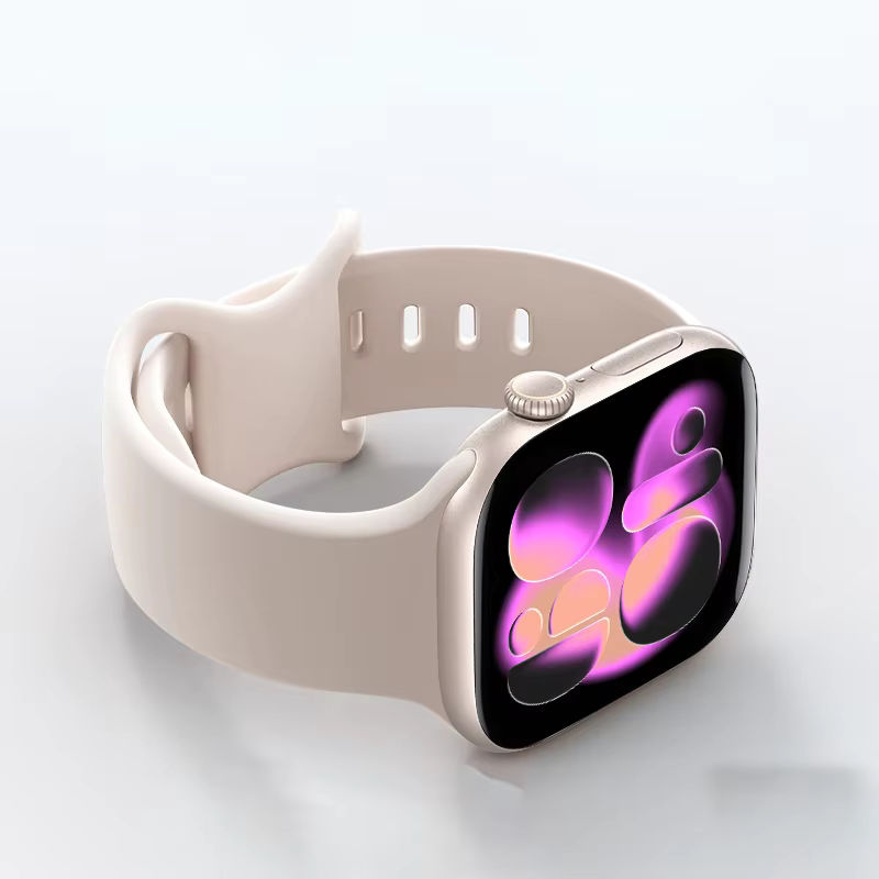 NEY Uhrenarmband Silikon, Weiß, Unisex - Bild 2