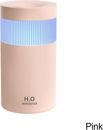 Binchi Keji Travel USB Aroma Diffusor Ultraschall Luftbefeuchter mit LED-Funktion und 300 ml Fassungsvermögen in Rosa