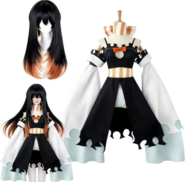 GACHIAKUTA Amo Cosplay-Kostüm, Anime-Uniform-Outfit, Schwarz, Set - Bild 1