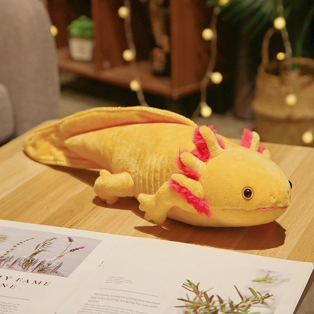 Yiran toy Axolotl Salamander Plüschtier, 45cm, ab 3 Jahre - Bild 1