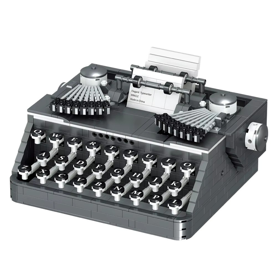 Doubuilt Schreibmaschine Baustein Set 3D-Modell Mini-Steine - Bild 5