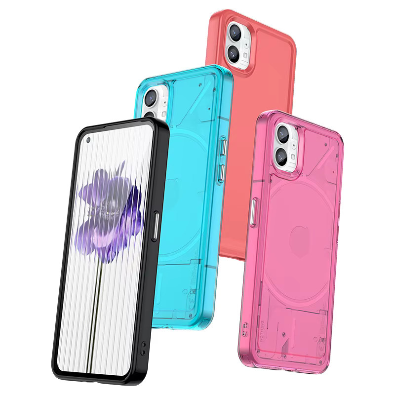 Stoßfeste Silikon Handyhülle für Nothing Phone 1 in Transparent - Bild 1