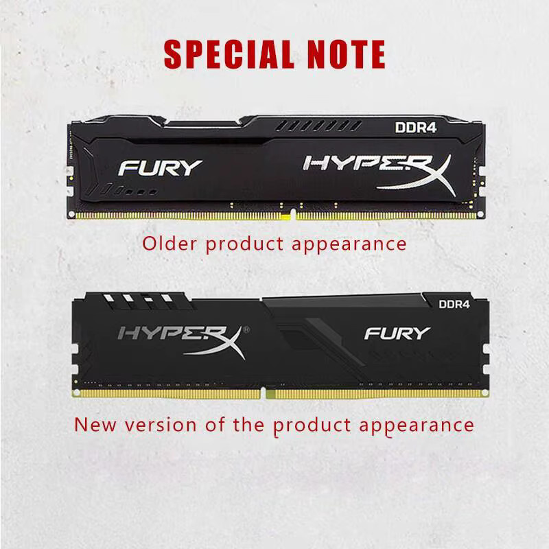 Kingston HyperX Fury DDR4 Desktop-RAM DIMM 288-Pin in Schwarz - Bild 5
