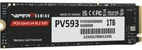 Patriot VIPER PV593 M.2 PCIe SSD 1 TB, Schwarz - Bild 1