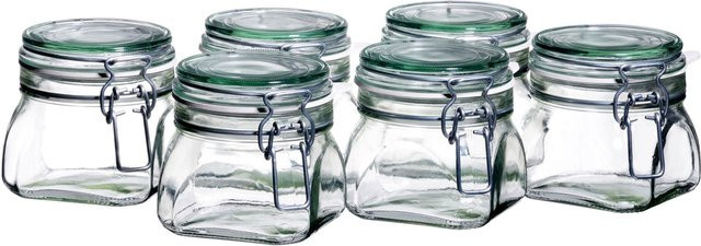 Mäser Einmachglas GOTHIKA Transparent mit Schraubdeckel 50 cl - Bild 1