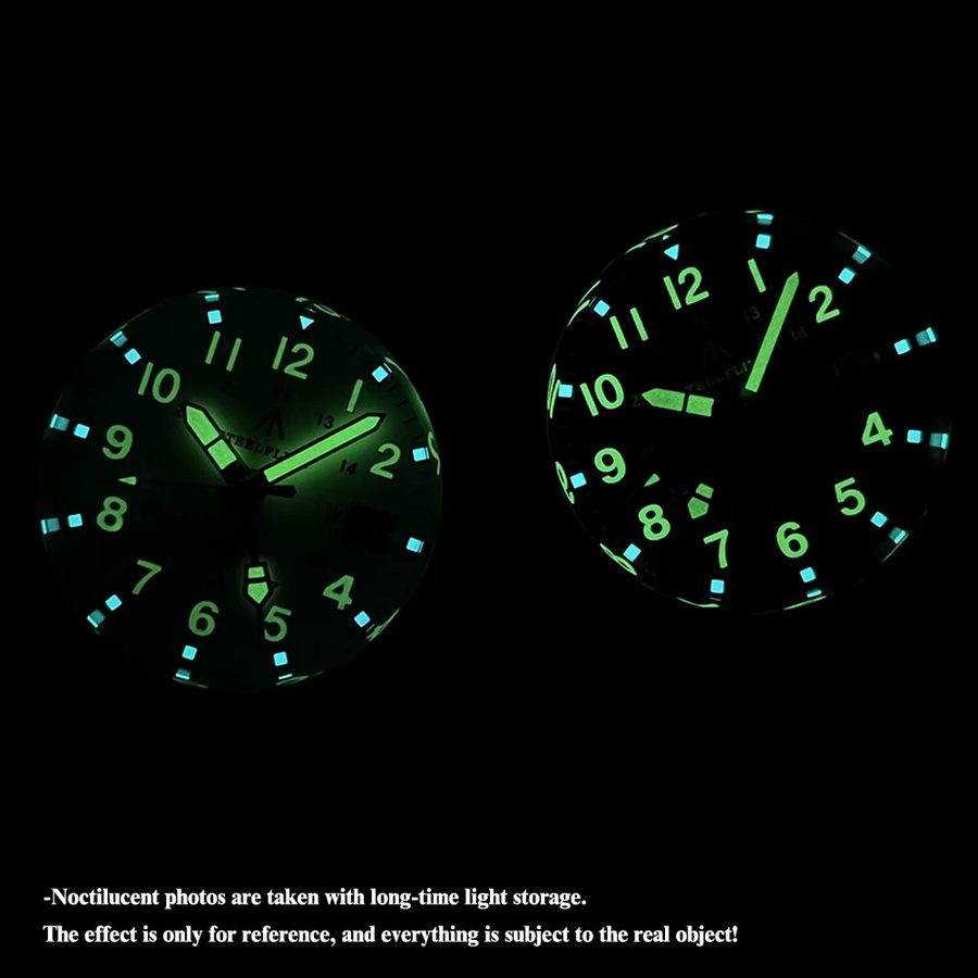 STEELFLIER Taucheruhr, Automatik, Edelstahl, 20 ATM, Unisex - Bild 2