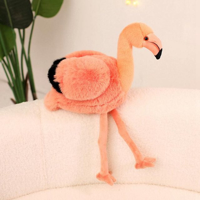 Binchi Fitness Flamingo-Stofftier, Plüschtier, 45cm, ab 14 Jahren - Bild 1