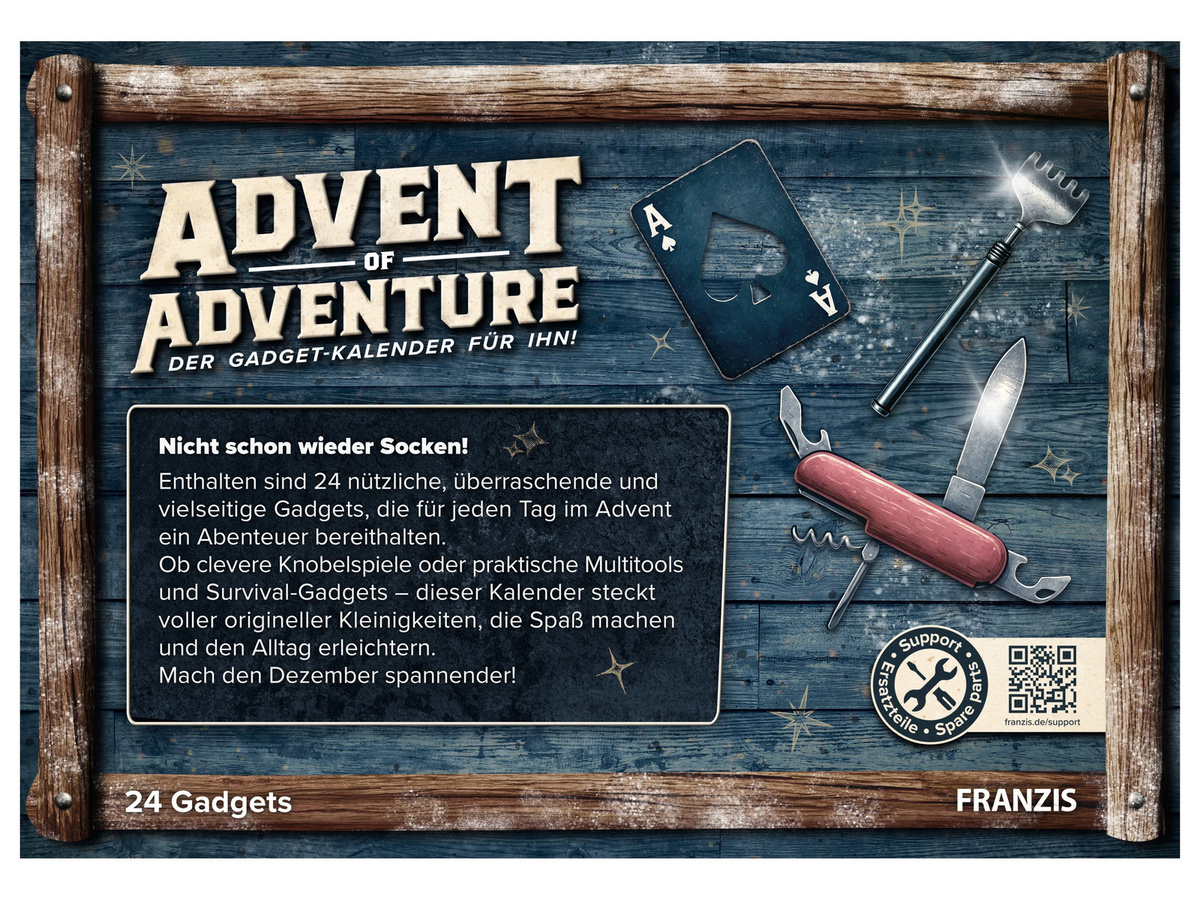 Advent of Adventure – Der Gadget-Kalender für Ihn, Kalender - Bild 3