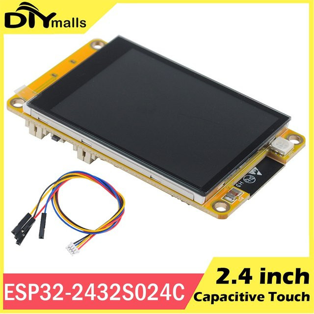 ESP32-2432S024C ESP32 Entwicklung Board mit 2,4 Zoll LCD TFT Display, kapazitiver Touchscreen, WIFI und Bluetooth - Bild 1