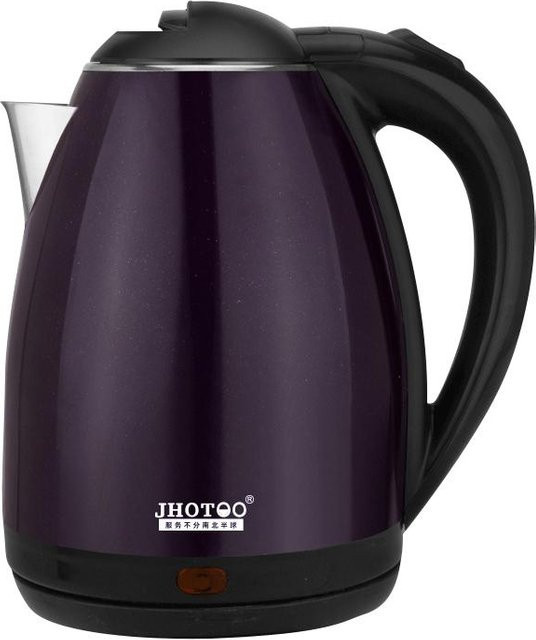 Yiran Furniture Edelstahl Wasserkocher Samovar mit Pfeife, 1500W, 2l, Violett - Bild 1