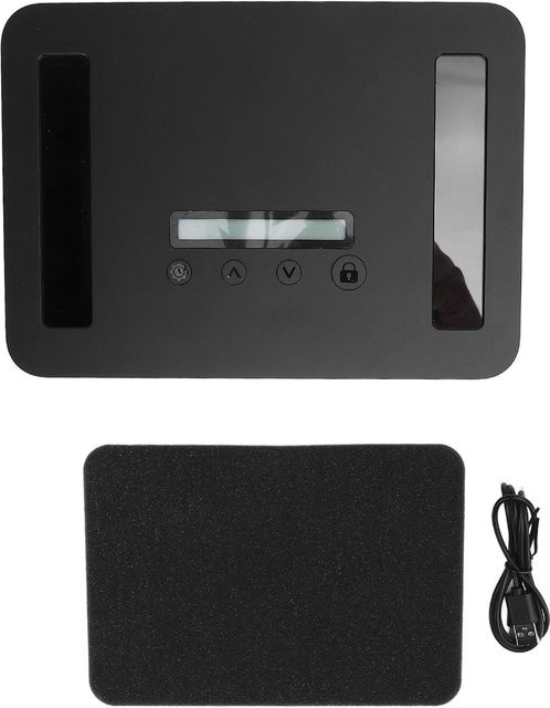 Aimo Telefon-Schlossbox mit Timer aus Aluminiumlegierung in Schwarz - Bild 1