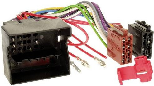 ACV 1324-02 ISO Radioadapterkabel Schwarz Passend für Audi, Seat, Skoda und Volkswagen - Bild 1