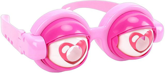 Lustige Kinderbrille Pfirsich Herz Stil mit Augapfel - Bild 1