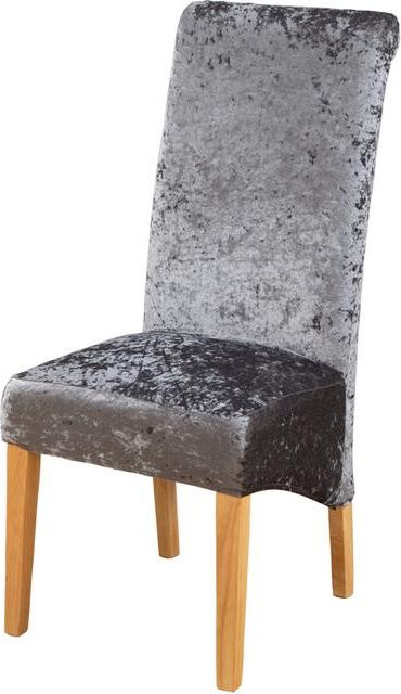 S-EMIGA Stuhlhussen aus glänzendem Samt in Gold, XL-Größe für Stühle mit hoher Rückenlehne, elastischer Stretch-Bezug für Esszimmer und Hochzeiten - Bild 1