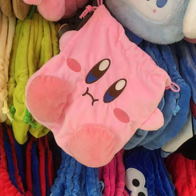 Bandai Kirby Kosmetik-Aufbewahrungstasche, pink - Bild 1