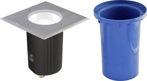 EVN 678435504 LED Bodeneinbauleuchte in Silber, rund, mit GU10 Fassung - Bild 1