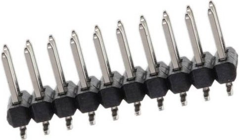 Molex Einbau-Stiftleiste Standard 2 Reihen Schwarz - Bild 1