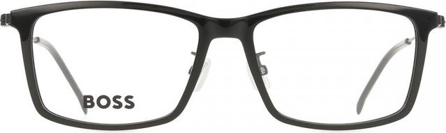 BOSS 1621 F Sonnenbrille, Herren, Vollrand, rechteckig, Kunststoff, black - Bild 1