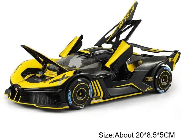 Linyi toy car Revuelto Bolide Sportwagen Modell, 1:24, Pull-Back, ab 14 Jahren - Bild 1