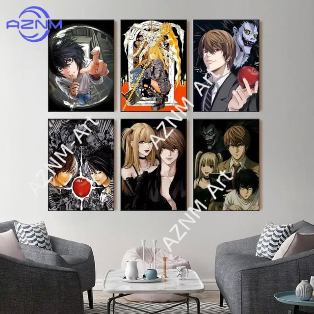 KAYOU D-Death Comics Retro Poster Illustration in Mehrfarbig - Bild 1