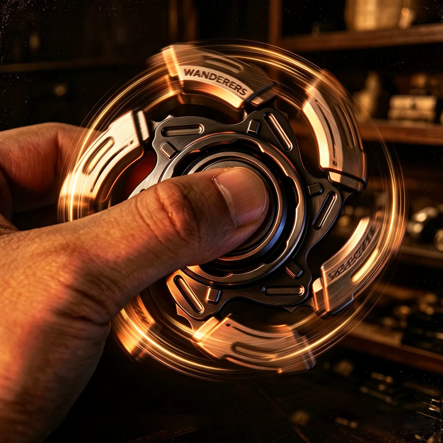 YIJOO Fidget Spinner, Leuchtend, Rüstungsdesign - Bild 2