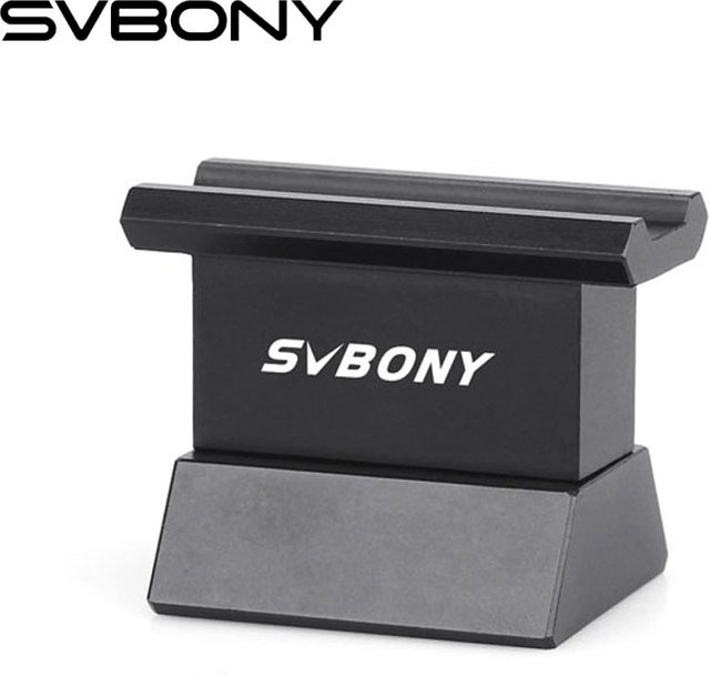 Svbony Dot Finder Montagehalterung aus Vollmetall mit Schwalbenschwanzplatte in Schwarz - Bild 1