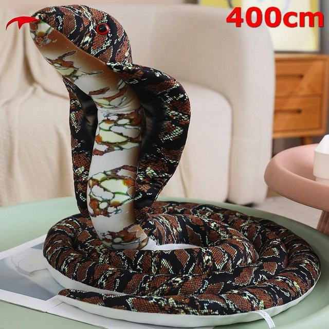 Yiran Health & Beauty Burmesisches Python-Stofftier, Plüsch / Textil, ab 14 Jahren - Bild 1