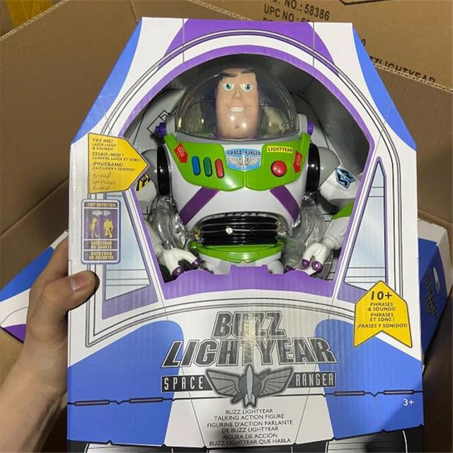 Disney Toy Story Buzz Lightyear Actionfigur Puppe, mit Sound, 30cm, ab 3 Jahre - Bild 1