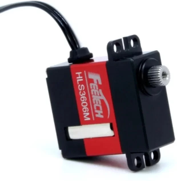 Feetech HLS3606M Micro Magnetic Encoder Single Shaft Servo in Schwarz mit 6 kg Drehmoment und 360 Grad Winkelsteuerung für Roboterarme - Bild 1
