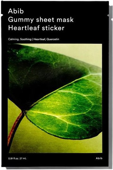 Abib Gummy Sheet Mask Herzblatt Aufkleber, 270 ml, für empfindliche Haut - Bild 1