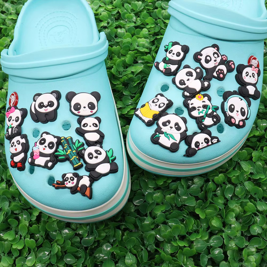Happye&TiTi Charms Panda Cartoon, 18 Stück, Kinder - Bild 5
