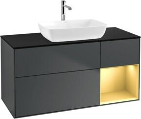 V&B Waschtischunterschrank Finion in Lackausführung, Breite: 120 cm, Tiefe: 50,1 cm, Höhe: 50,1 cm - Bild 1