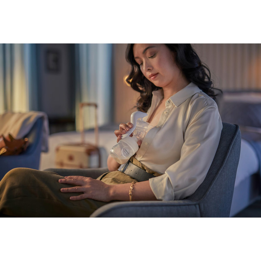 Philips Avent Handmilchpumpe SCF430/01 in Weiß, BPA-frei - Bild 2