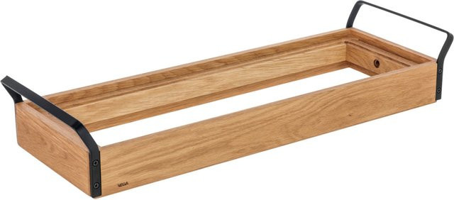 VEGA Grundbox Esino niedrig GN 2/4 rechteckig braun/schwarz B/T/H: 61,9 x 21,0 x 10,9 cm - Bild 1