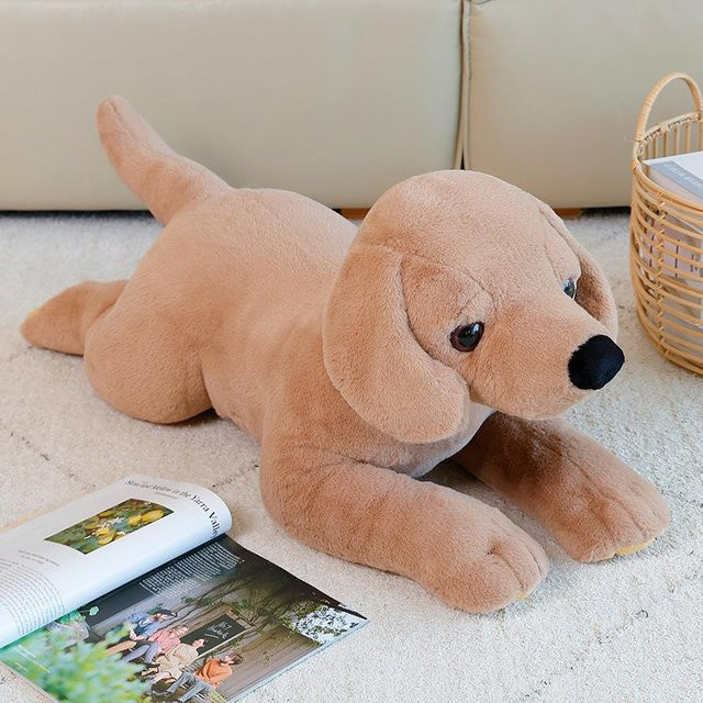 Yiran toy Labrador Retriever Plüschtier, 60cm, Braun - Bild 1