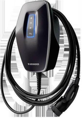 AMTRON AMTR4 You 510 22C2BK Wallbox Typ 2 in Schwarz mit App-Steuerung und 22 kW Leistung - Bild 1