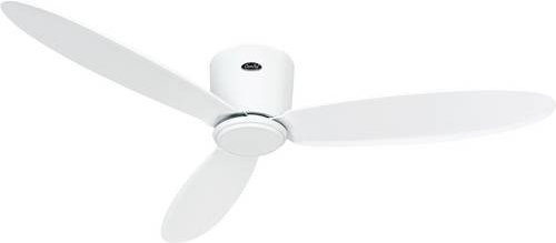 CasaFan ECO PLANO II 132 WE-WE WiFi Deckenventilator Weiß mit Fernbedienung, App-Steuerung und Timer - Bild 1