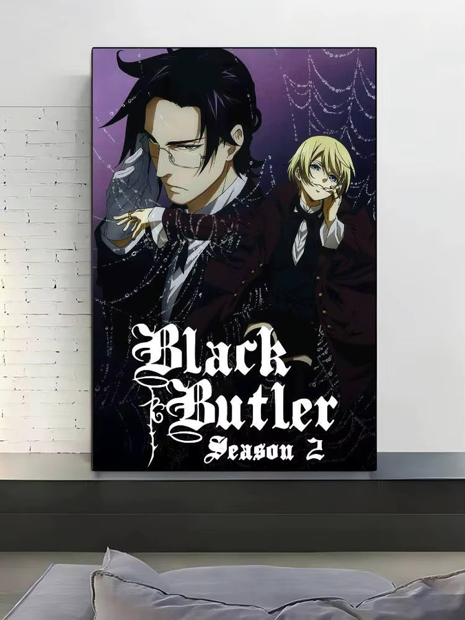 Wasserfeste Anime Black Butler-r HD Wanddekoration in Multicolour für dein Zuhause - Bild 7