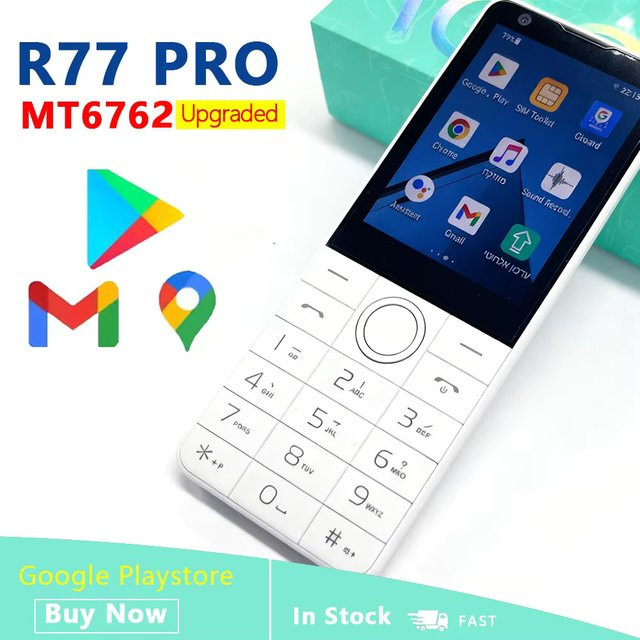 DOOV R77 Pro 4G Smartphone mit Android 14, 2,8 Zoll Touchscreen-Tastenfeld, 3GB RAM, 32GB Speicher, MT6762 Prozessor - Bild 1