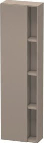 Duravit Hochschrank DuraStyle in Basalt Matt mit Tür links, B/T/H: 50 x 24 x 180 cm - Bild 1