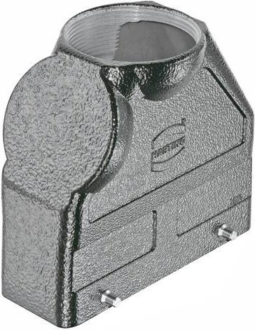 Harting Tüllengehäuse 19 37 024 0429 19370240429 aus Aluminium in Grau - Bild 1