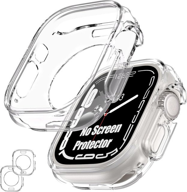 RWBANDS Abdeckung für Apple Watch, TPU, klar, Unisex - Bild 1