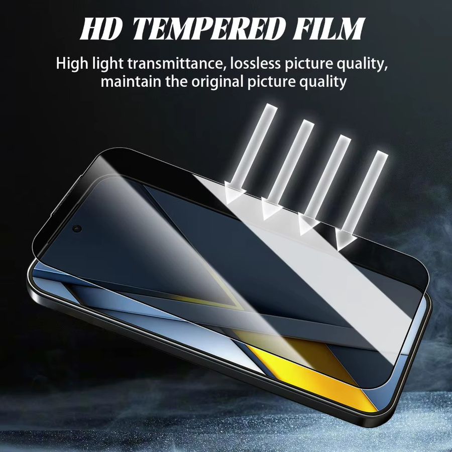 Xiaomi POCO F8 Pro und F8 Ultra Displayschutz aus gehärtetem Glas, 3er-Set, transparent, kratzfest und staubfrei - Bild 2