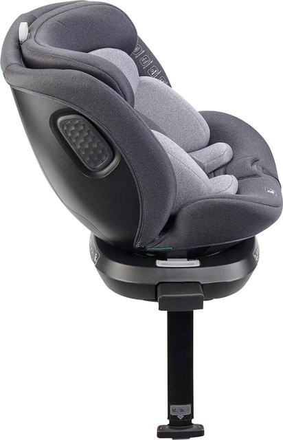 babyGO Kindersitz Move 360 in Grau mit ISOFIX, Basis und 360-Grad-Drehfunktion nach i-Size Standard UN R129 - Bild 1