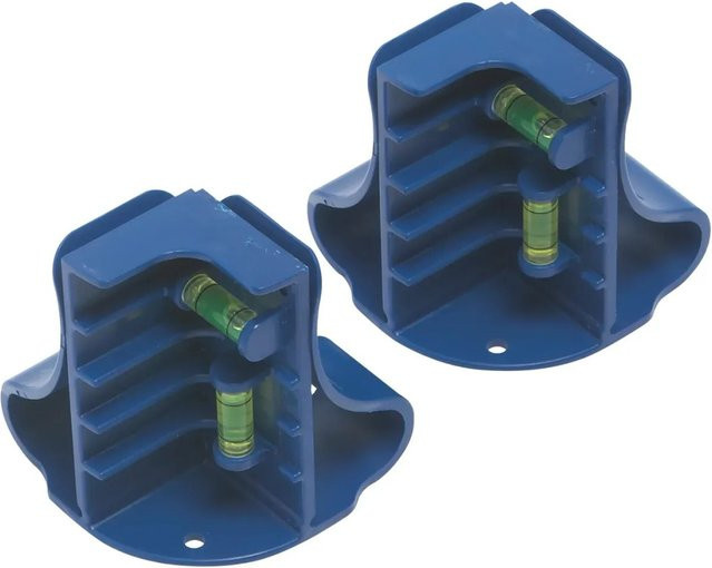 LUX-TOOLS Zungenklemme 2-teilig blau aus Kunststoff - Bild 1