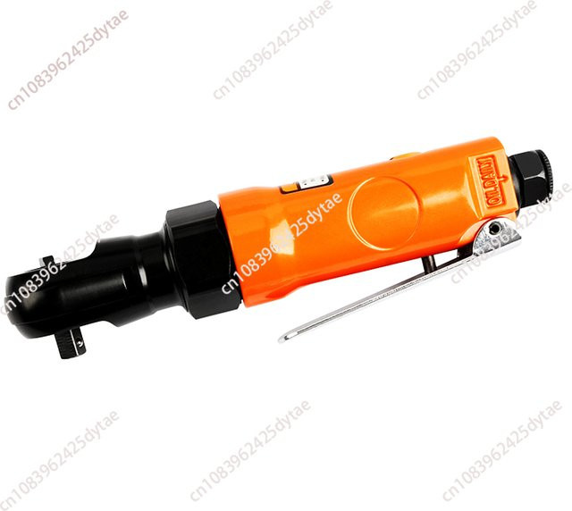 Pneumatischer Mini-Ratschenschlüssel in Silber und Orange mit leistungsstarkem Windauslöser für vorne und hinten - Bild 1